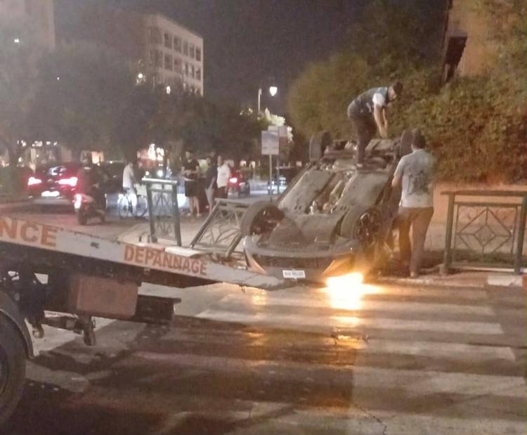 اصابة شخصين جراء حادثة سير مروعة بمراكش + صور
