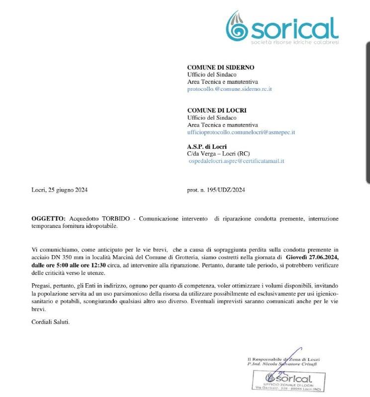 Avviso!!