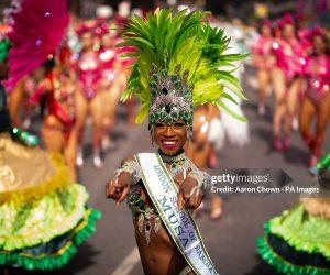 Samba performers were part of the Nottinghill Carnival 2026
