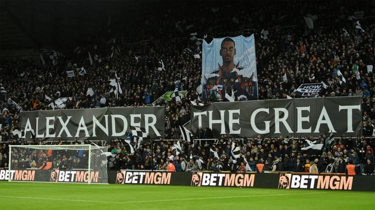 Alexander The Great Banner Isak Newcastle