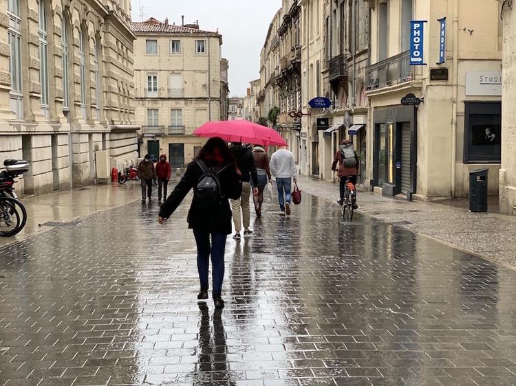 Il faudra sortir les parapluies jeudi et vendredi à Montpellier
