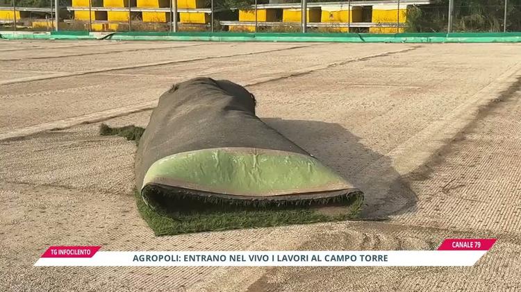 Agropoli, al via il restyling dello stadio “Gianfranco Torre”: entrano nel vivo i lavori