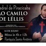 Hoje, 14.07, missa de São Camilo de Lellis