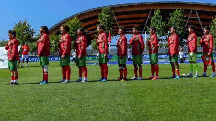 المنتخب المغربي للناشئين يواجه نظيره المصري في مباراة ترتيب كأس افريقيا