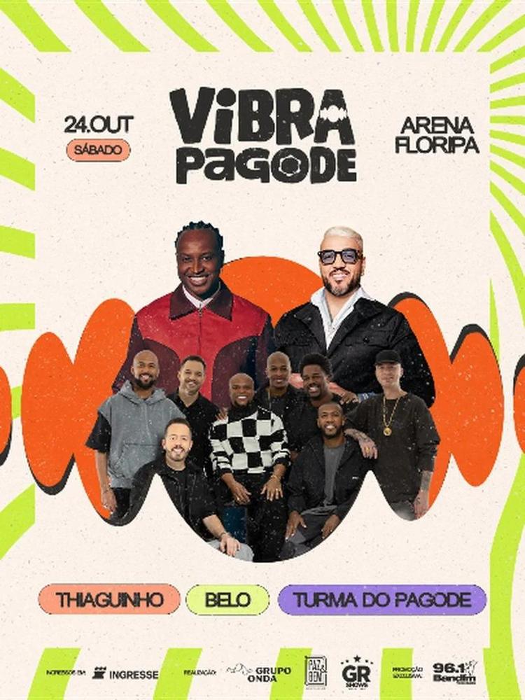 Agenda Turma do Pagode Outubro 2026
