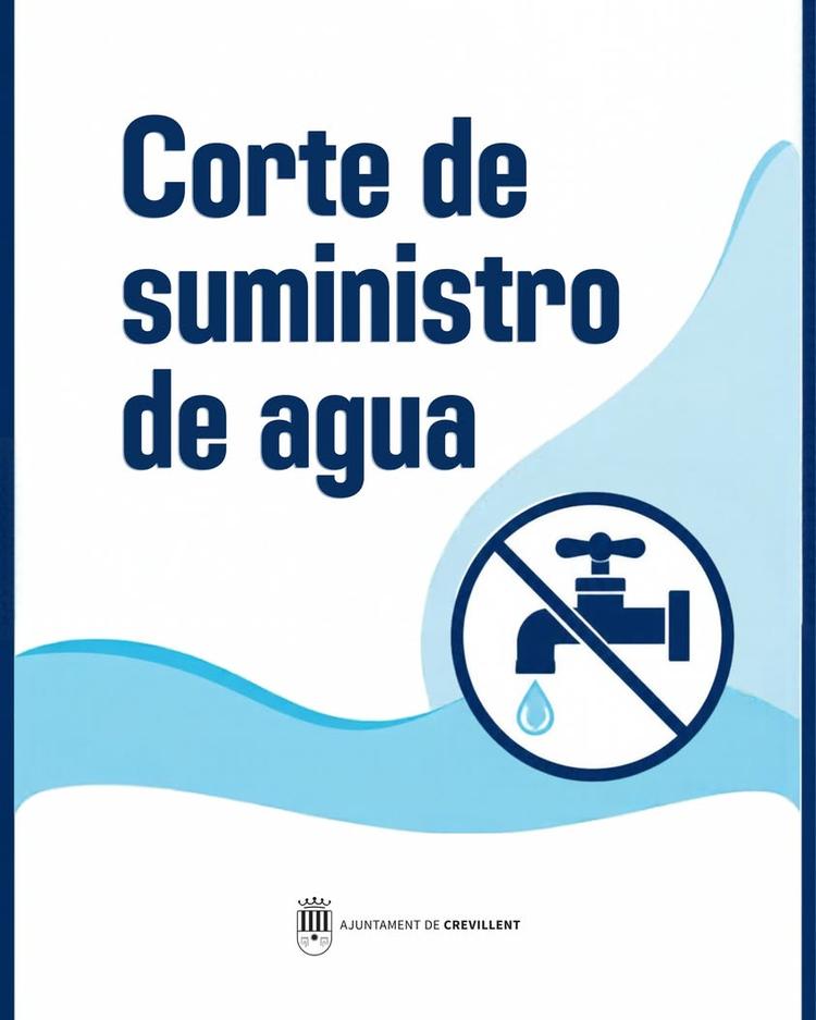 CORTE TEMPORAL DE AGUA EN CALLE PRIMERO DE MAYO