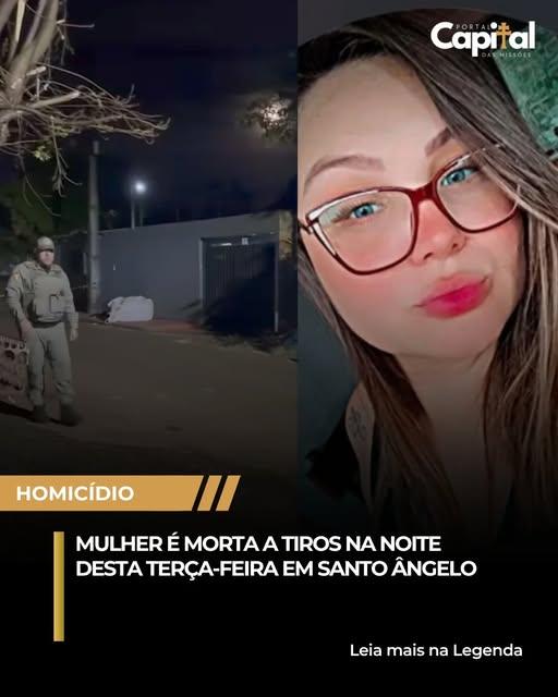 Mulher assassinada em Santo Ângelo