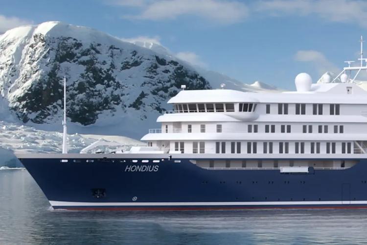 Polar Cruiser in Antarctica