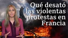 De estudiantes secundarios a "chalecos amarillos": cómo creció la protesta que sacude Francia