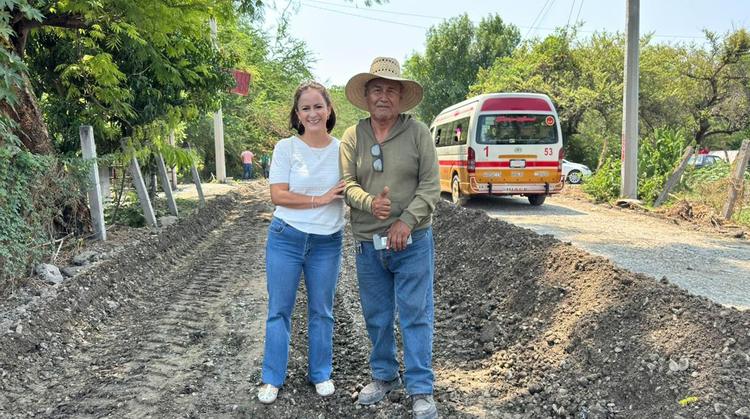 Inician obras de pavimentación en Puente de Ixtla para mejorar la conectividad de la zona sur