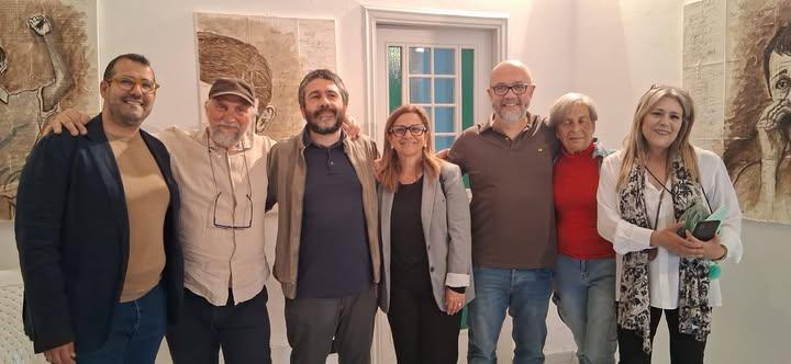 Si è tenuto ieri pomeriggio l’incontro con il pittore Pino Manzella nell’ambito della mostra “Peppino Impastato