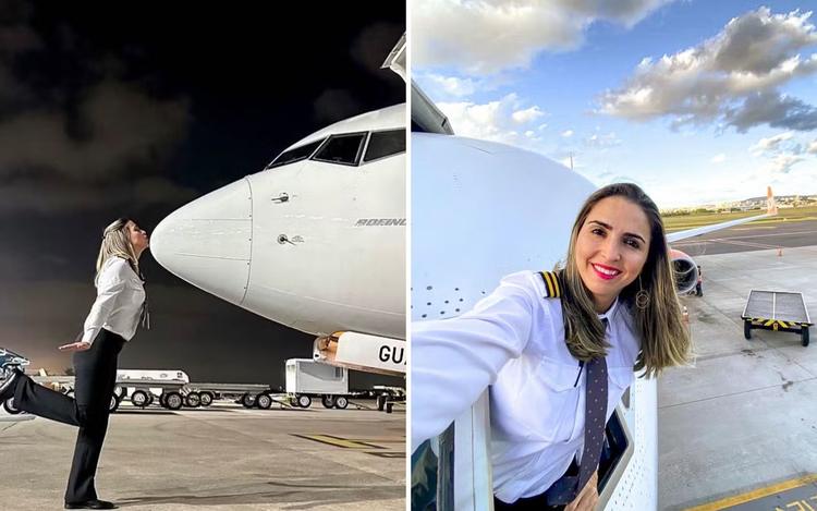 Criada na roça, comandante de Boeing que faz sucesso na web relembra preconceito de colega: ‘Quase me fez desistir de tudo’