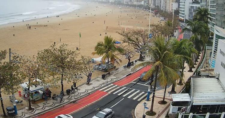 Avenida Atlântica terá meia pista interditada neste domingo em Balneário Camboriú; saiba o trecho