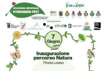 Bologna Montana Evergreen Fest: inaugurazione Percorso Natura