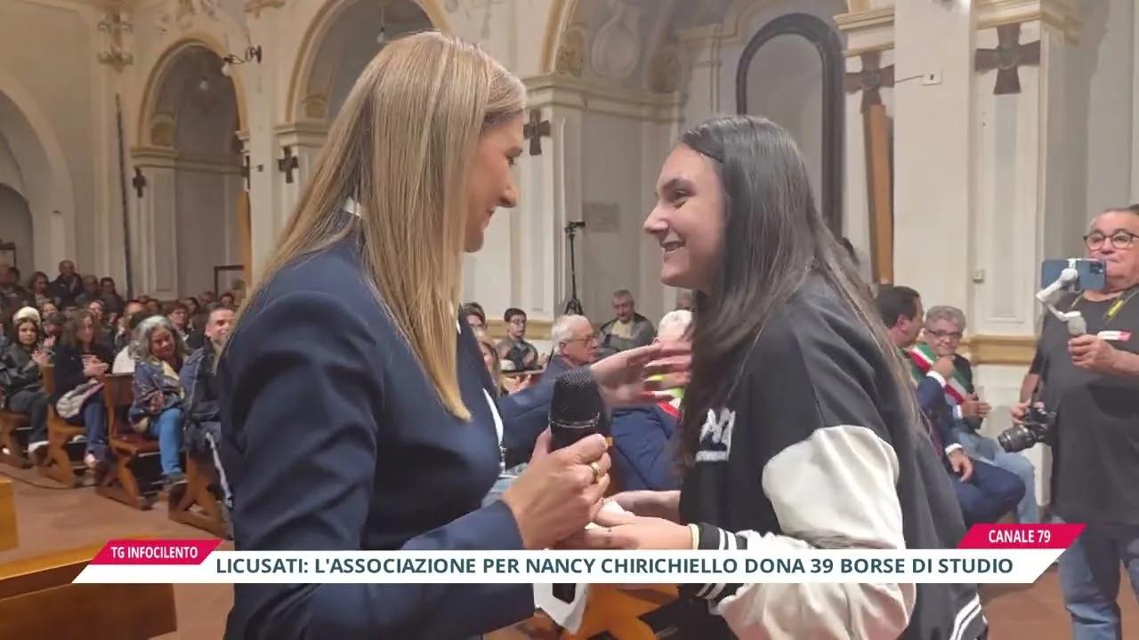 Licusati, borse di studio Nancy Chirichiello: premiati 39 studenti nel Cilento
