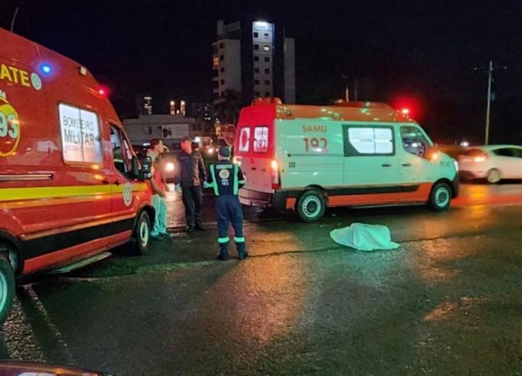 Polícia Civil divulga imagens de veículo que atropelou e matou pedestre em Lagoa Vermelha