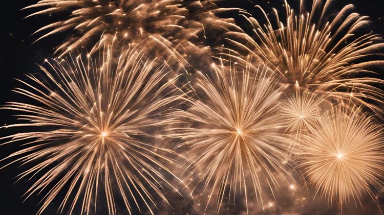 La Grande Motte : un feu d'artifice en août