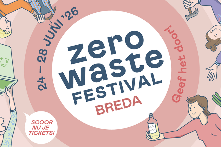 Zero Waste Festival Breda gaat door ondanks tropische temperaturen: grote belangstelling voor lustrumeditie