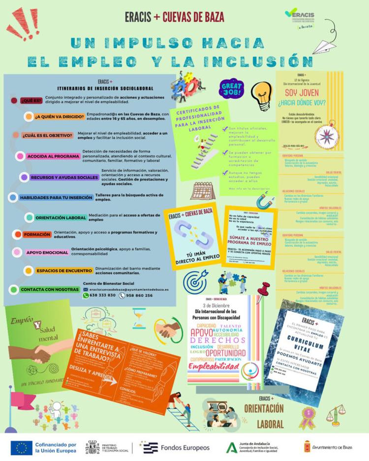 Eracis+ Cuevas de Baza: un impulso hacia el empleo y la inclusión