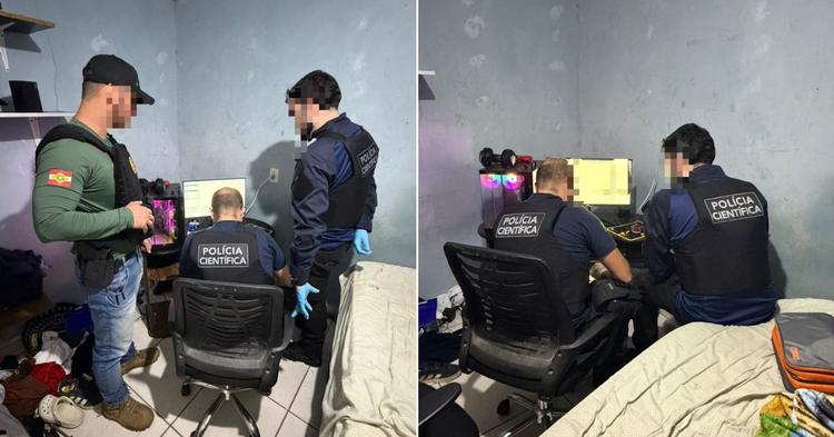 Operação “Safe Haven” investiga suspeito de armazenar imagens de abuso sexual infantil em Camboriú&nbsp;