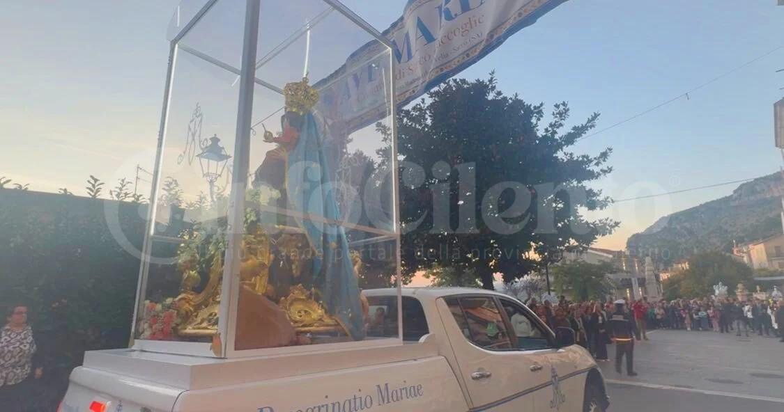 Sacco accoglie la Madonna del Sacro Monte di Novi Velia: prima tappa della Peregrinatio Mariae