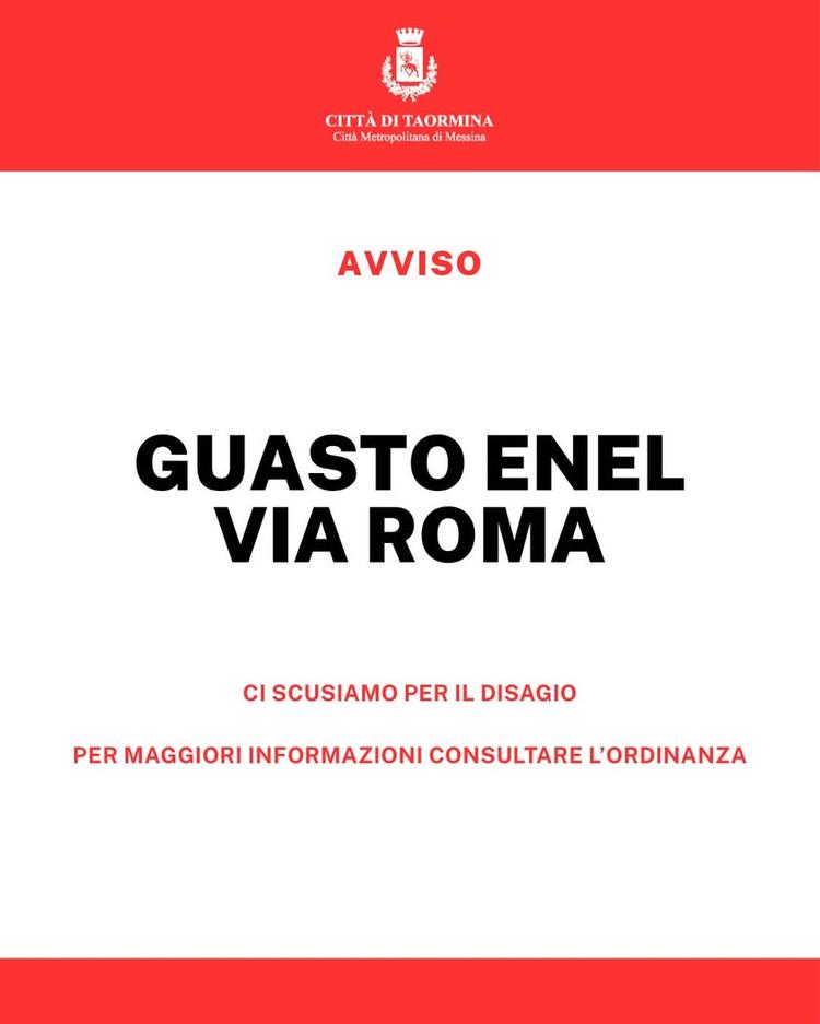 Si informa la cittadinanza che, a causa di un guasto alla rete elettrica in Via Bagnoli Croci, si rendono necessari inte...