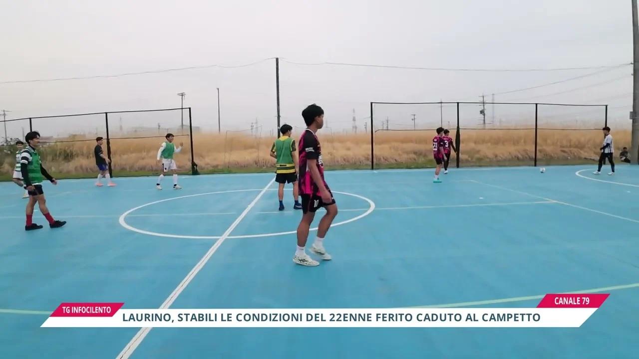 Laurino, stabili le condizioni del 22enne ferito dopo una caduta al campetto