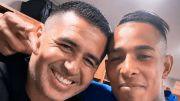 Riquelme hizo un chiste sobre Sebastián Villa y se volvió viral tras el triunfo de Boca
