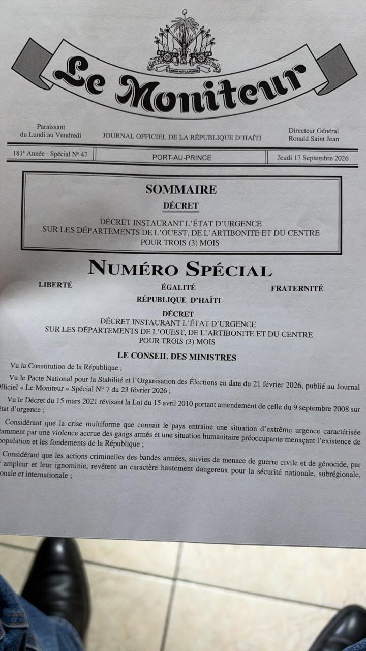 Haïti : l’état d’urgence à l’épreuve de l’impuissance publique