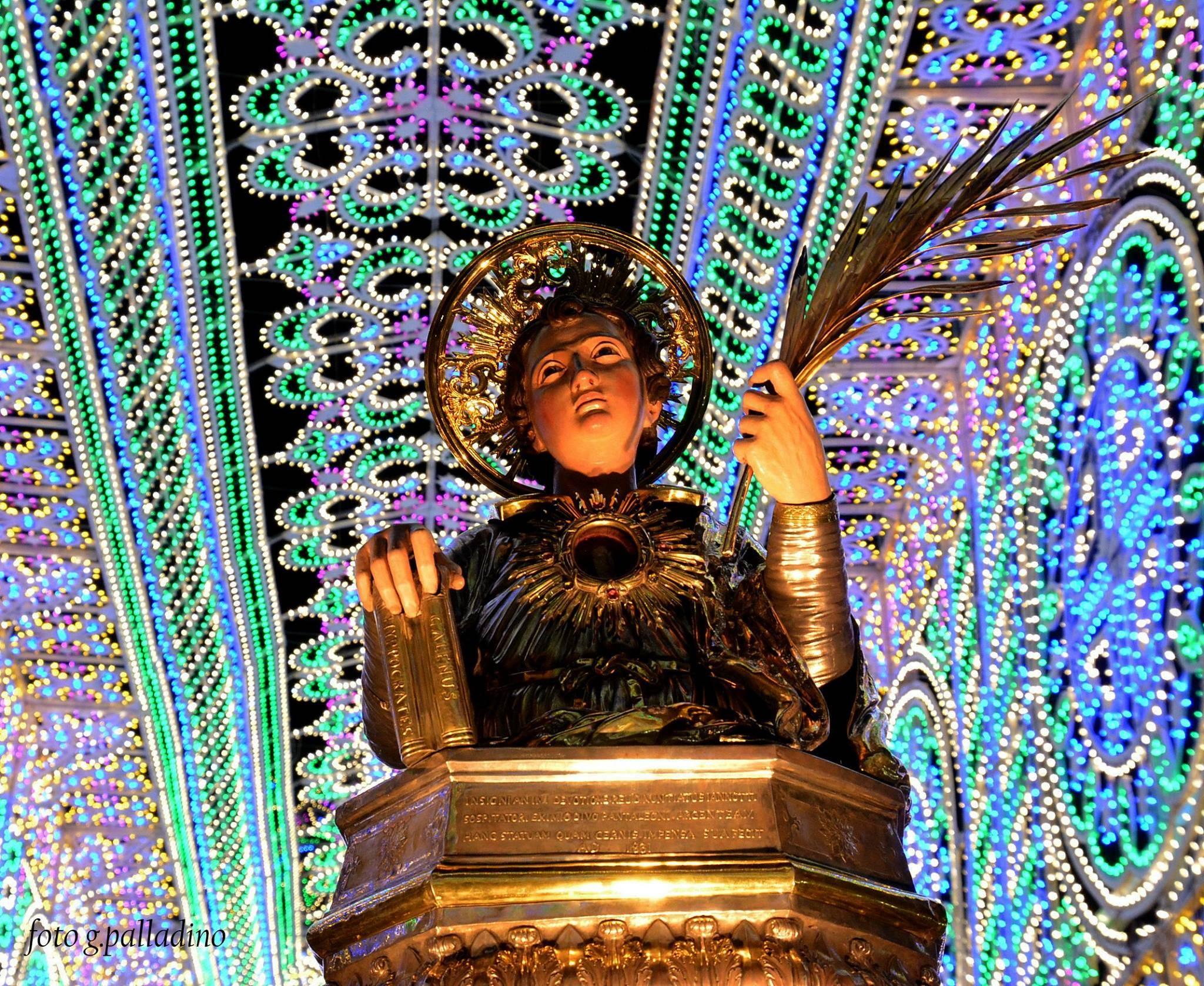 Vallo della Lucania, al via i festeggiamenti per San Pantaleone: il programma completo tra fede e tradizione