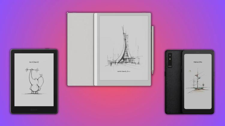 Boox Go 6 Gen 2, Go 10.3, and Palma Pro 2 e-readers