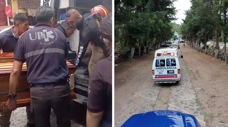 Despiden entre sirenas a paramédico asesinado en asalto armado en Cuernavaca
