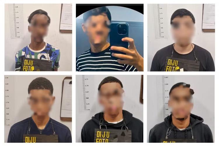 Grupo que invadiu e roubou loja da Oxxo é identificado após câmeras flagrarem o crime; VÍDEO