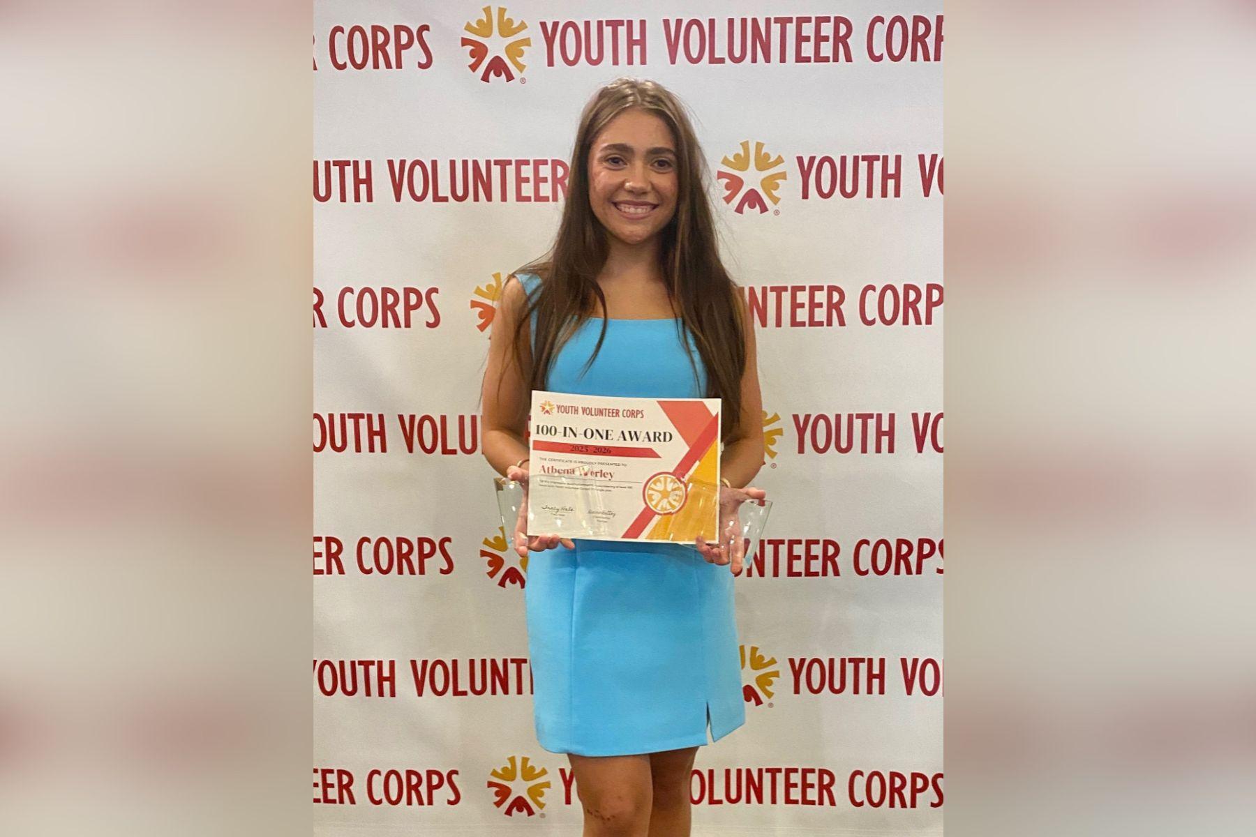 Wilson High School senior named International Youth Volunteer Corps Youth of the Year