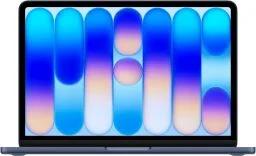 the apple macbook neo in indigo