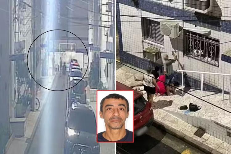 Câmera flagra homem sendo morto esfaqueado enquanto passeava com cachorro; VÍDEO