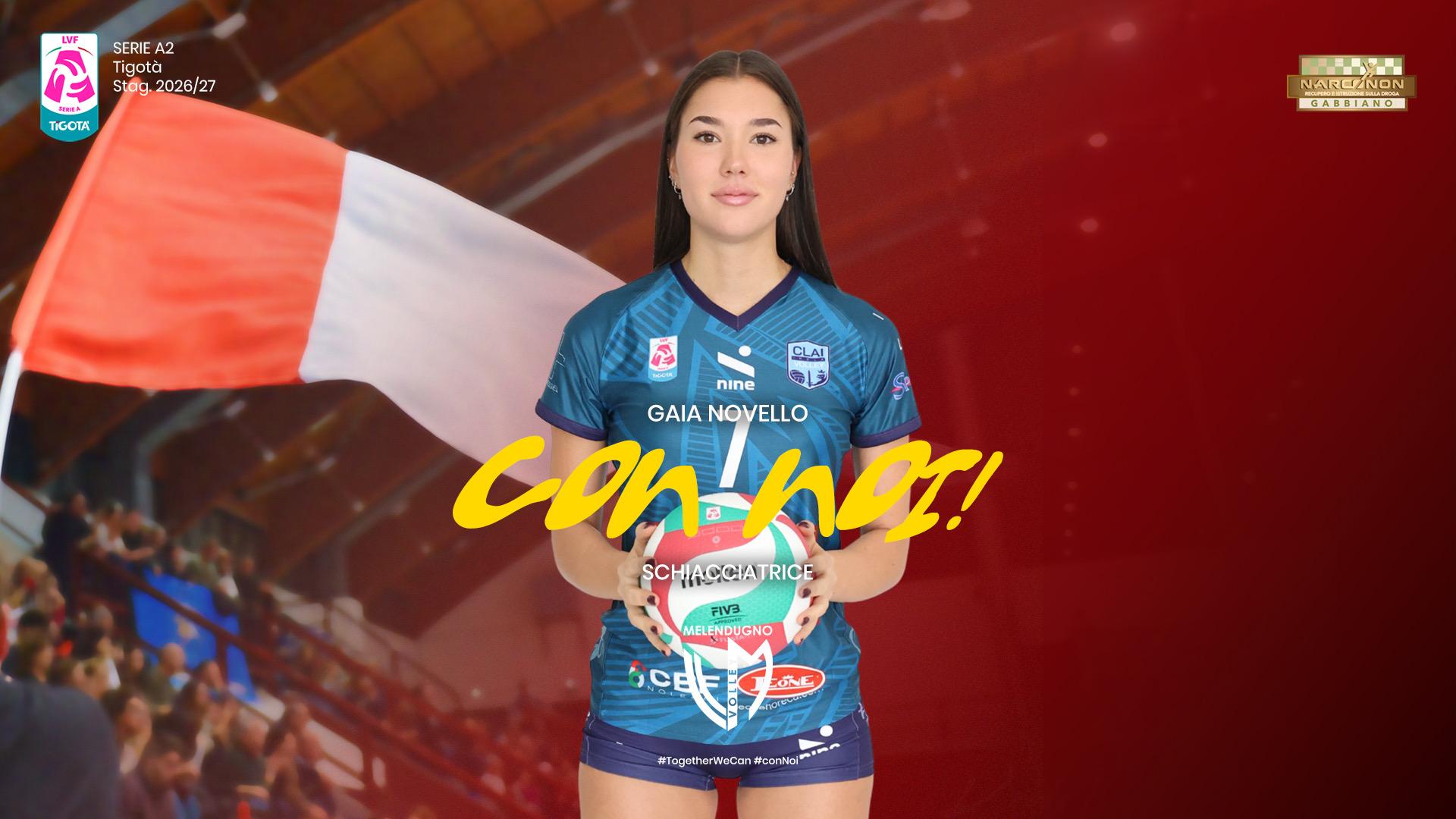 Volley A2/M, talento azzurro per Melendugno: colpo Gaia Novello