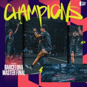 CAMPEONES 🏆 Máster WPT Barcelona 2023