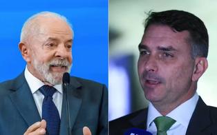 Datafolha: Lula tem 47% e Flávio Bolsonaro, 43%, em cenário de 2º turno