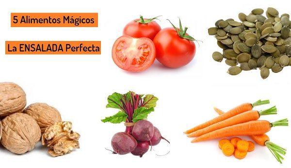 5 Alimentos MÁGICOS para la ENSALADA Perfecta