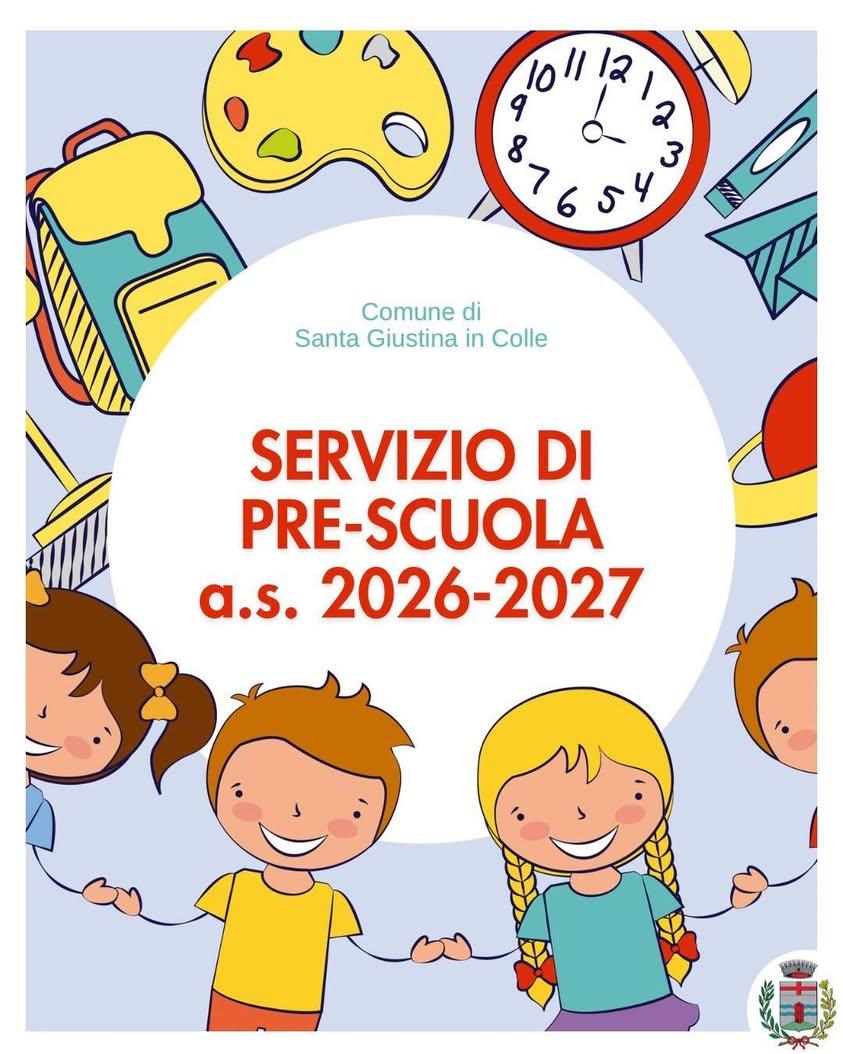 🏫 PRE-SCUOLA ATTIVO! 🎒 Nel Comune di Santa Giustina in Colle è attivo il servizio di pre-scuola, un aiuto concreto per...