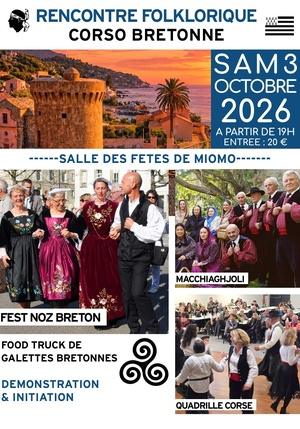Concert corso-breton à Bastia et Miomo ce week-end
