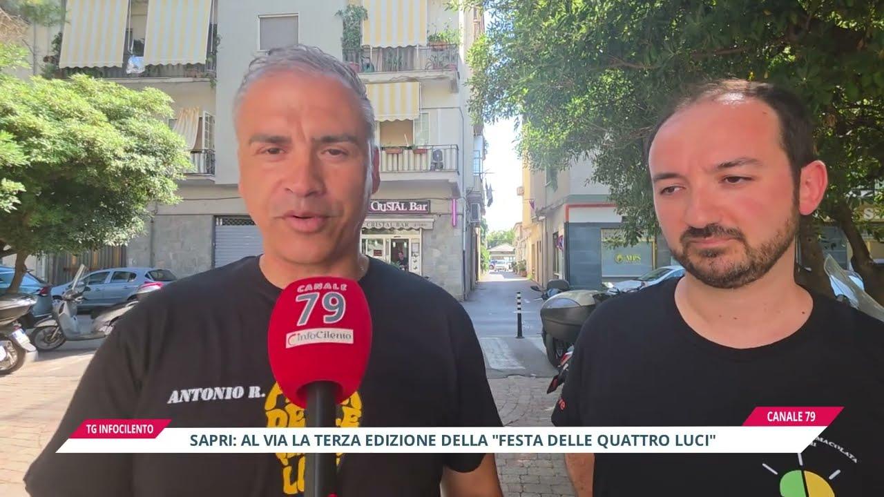 Sapri: al via la terza edizione della “Festa delle quattro luci”