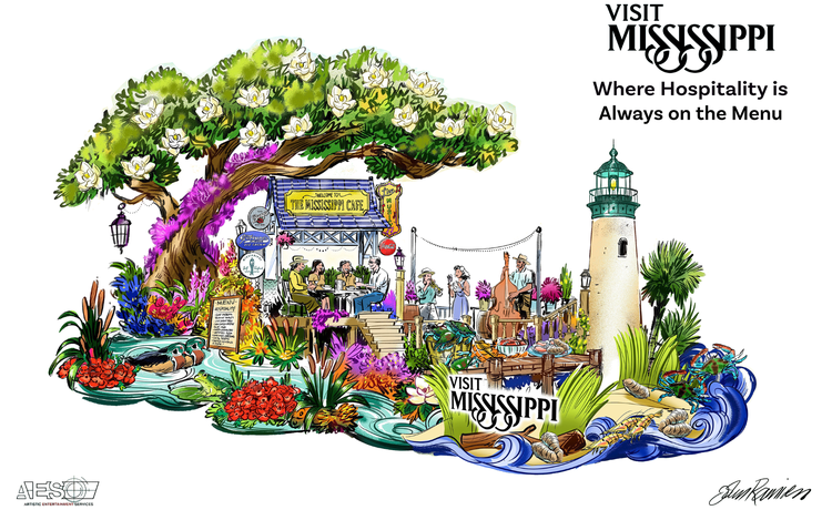 Mississippi Rose Parade float to celebrate state’s culinary scene, landscape