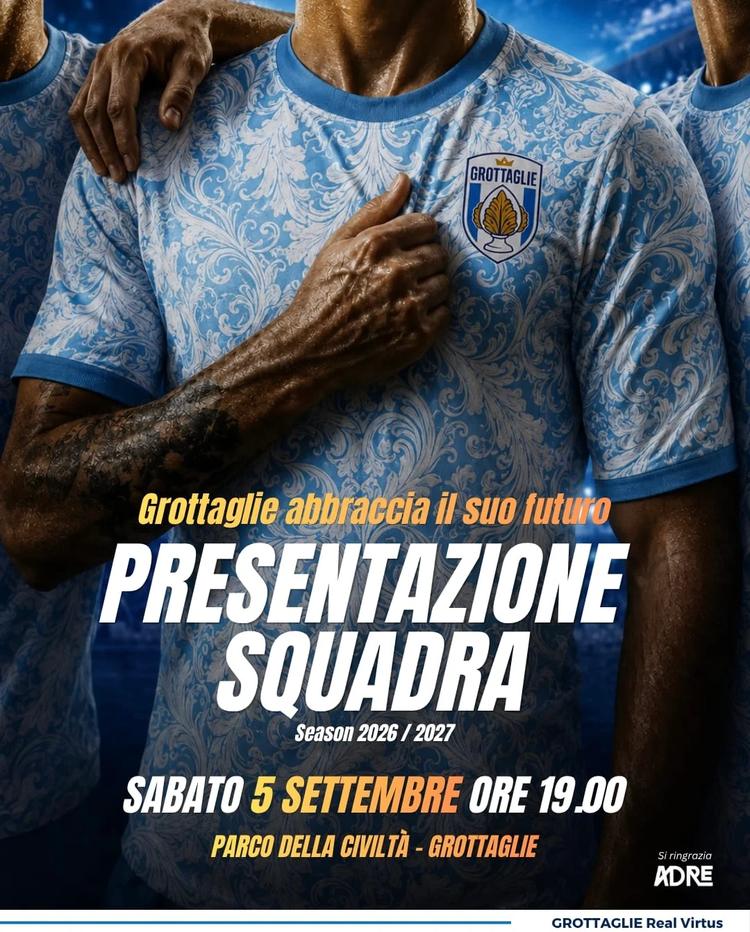 Promozione, Real Virtus Grottaglie: parte nuovo corso, sabato 5 presentazione