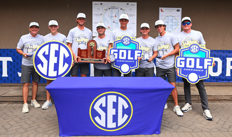Ole Miss men’s golf team wins first SEC title in 41 years