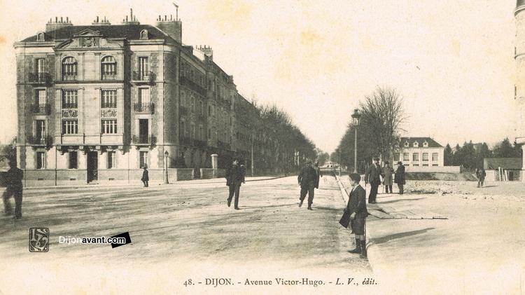 Dijon à travers le temps - L'avenue Victor Hugo
