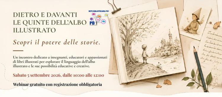 📖 Nell'ambito del progetto "Una Rete di Storie" sono aperte le iscrizioni al webinar gratuito "Dietro e davanti le quin...