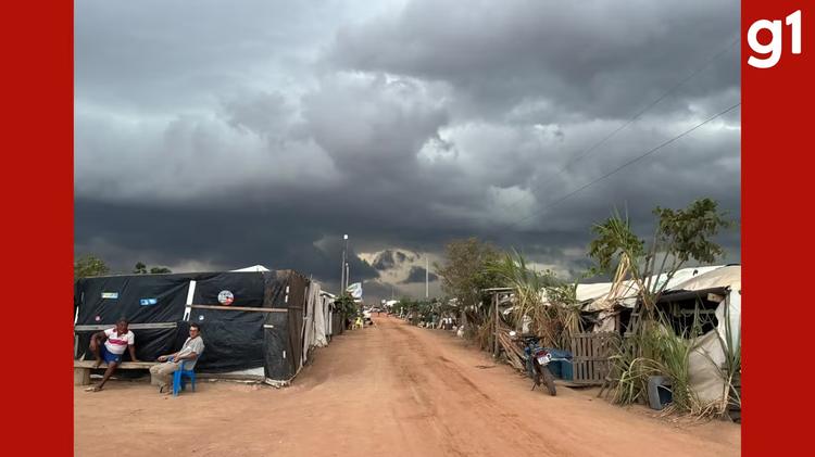 Famílias vivem em acampamento improvisado há 20 anos à espera de assentamento em área de fazenda em MT