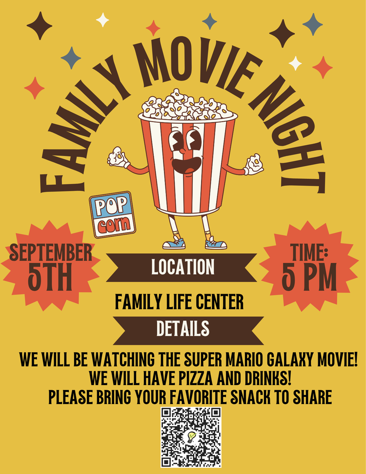 Family Movie Night – September 5, 2026
